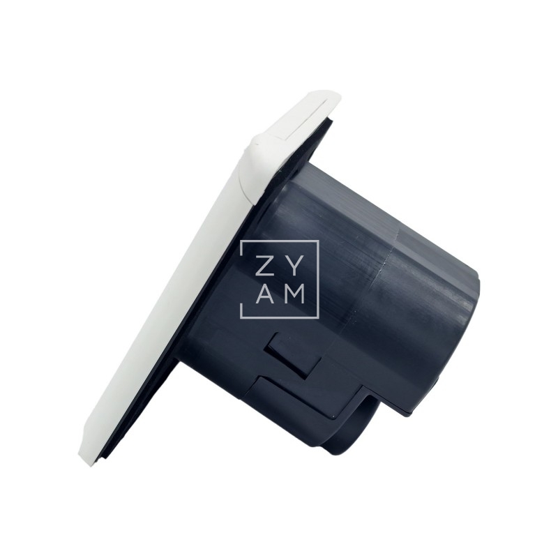 TOMA EXT. 220V CUADR. MAGNETIC BLANCO