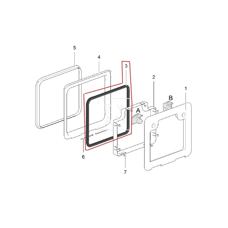JUNTA GOMA PORTON THETFORD SD3
