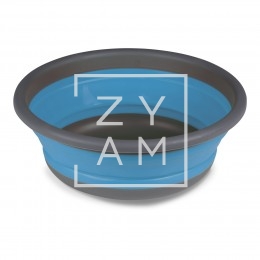 Cuenco Mediano Plegable Kampa Azul