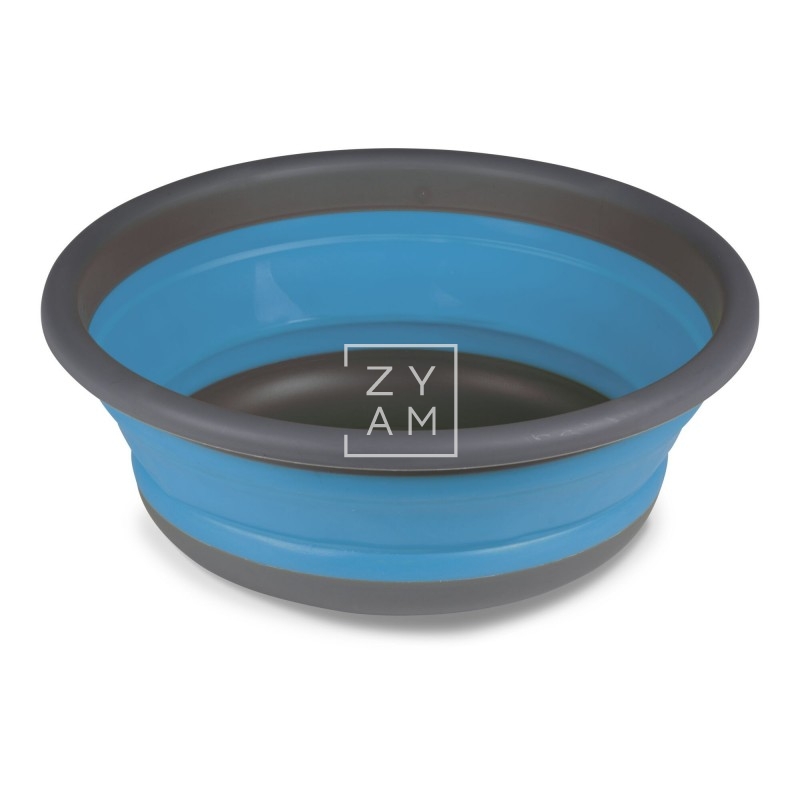 CUENCO MEDIANO PLEGABLE KAMPA AZUL