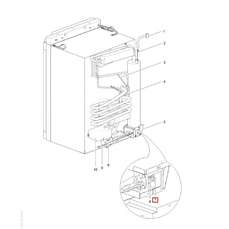 BUJIA ENCEN. ELECTRON. THETFORD N100-104