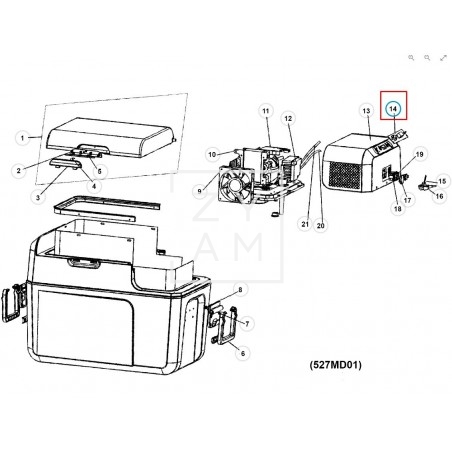 DISPLAY CONTROL MOBICOOL MCF / FR