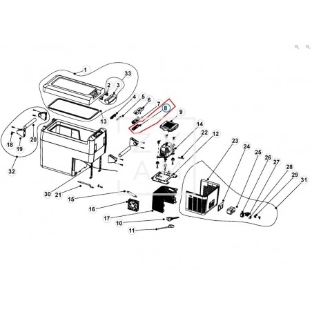 DISPLAY CONTROL DOMETIC CFF20