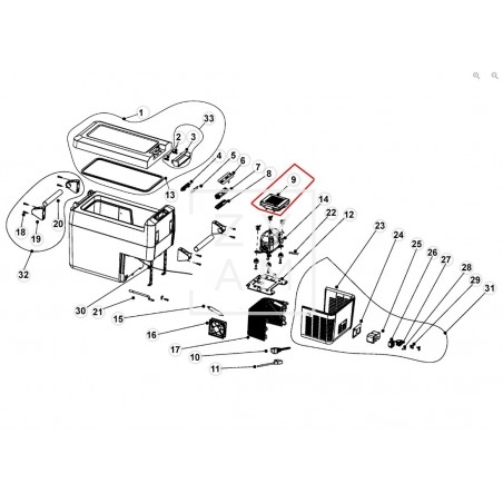 MODULO ELEC. COMPRESOR CFF20