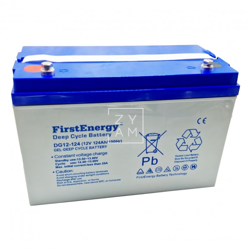ACUMULADOR GEL 124 AH C100
