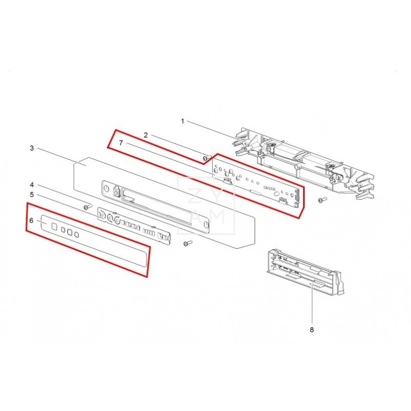 PCB LED+STICKER THETFORD