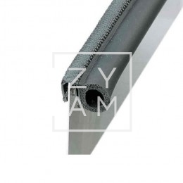 Perfil Goma Puerta Wulst 15mm