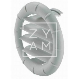 BOCA SALIDA AIRE EXT GRIS SIMPLE