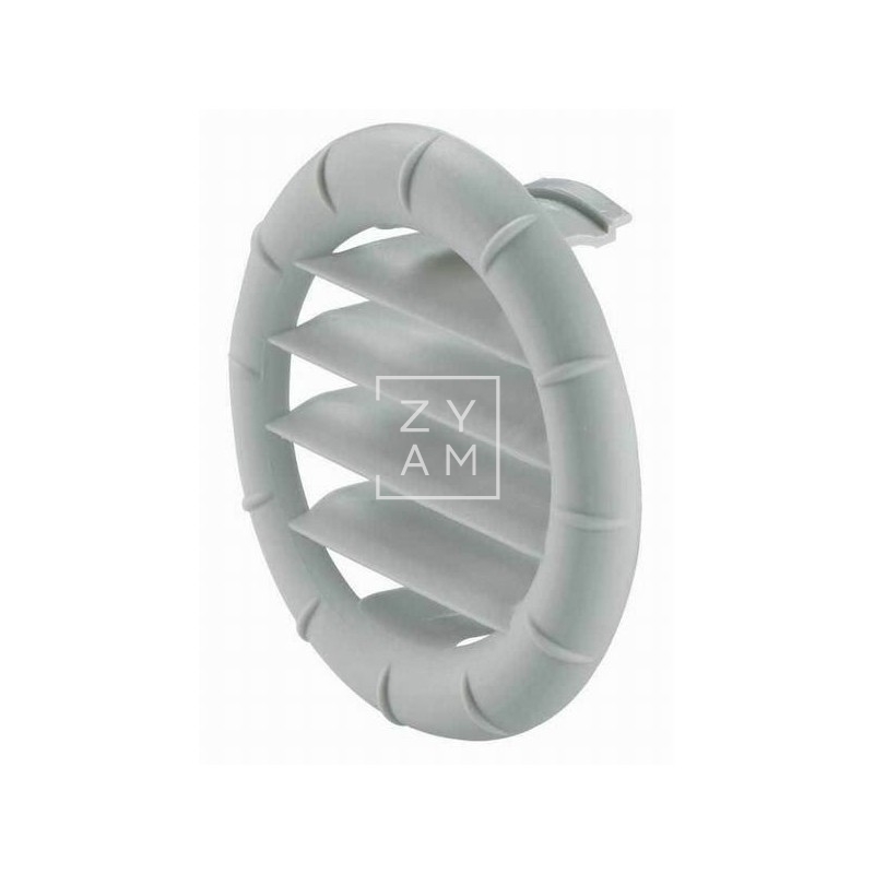 BOCA SALIDA AIRE EXT GRIS SIMPLE