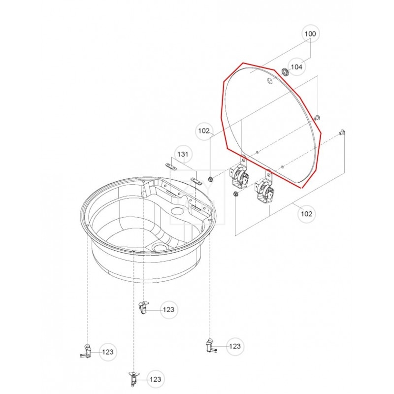 TAPA CRISTAL SENO SNG420