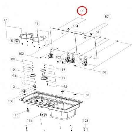 TAPA CRISTAL COCINA/SENO IZQ MO9722R