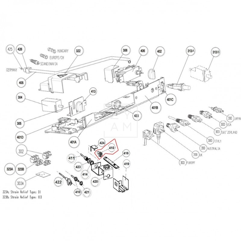 INYECTOR RF60 / RF 62 KZ11