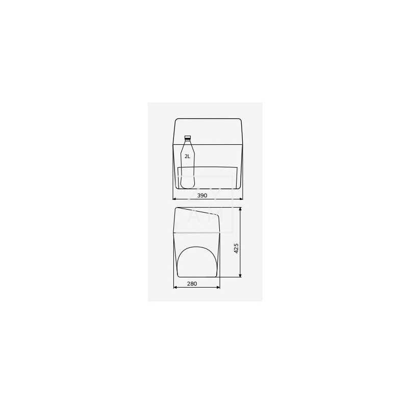 DOMETIC BORDBAR AS25 12/230V