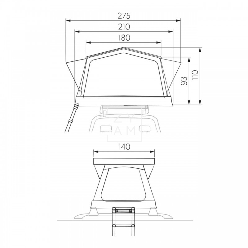 Tienda Techo Dometic Trt140 Air