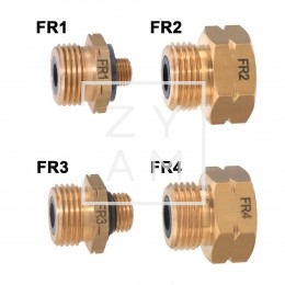 Adaptadores Gas Europa