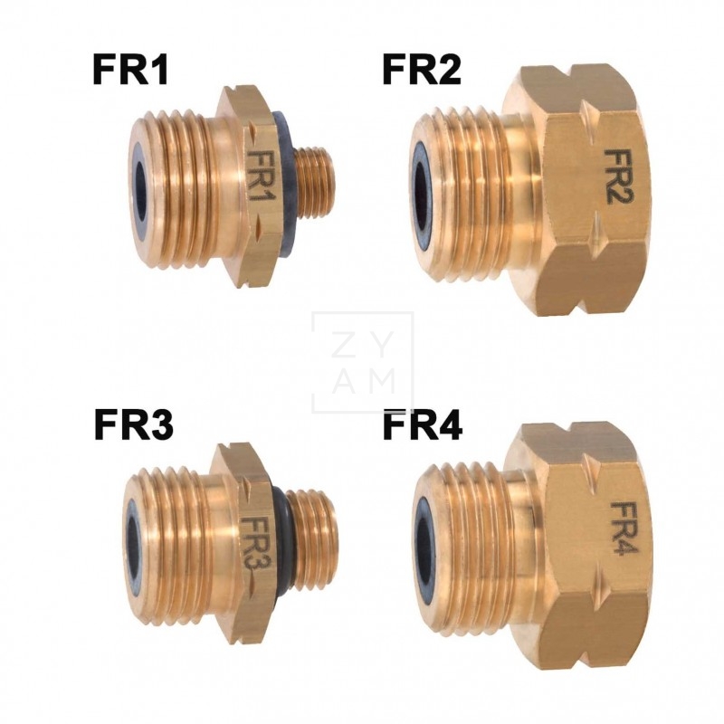 Adaptadores Gas Europa
