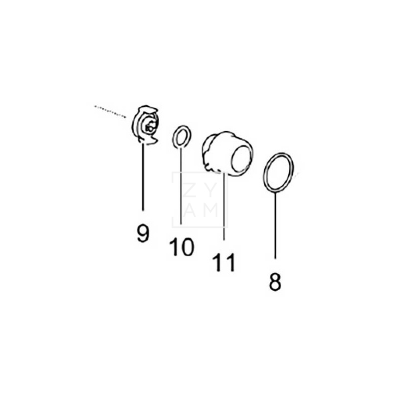 Boton Cerradura Thetford