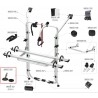 KIT PIE FIAMMA CARRY-BIKE VW T5/T6 KIT PIE FIAMMA CARRY-BIKE VW T5/T6
