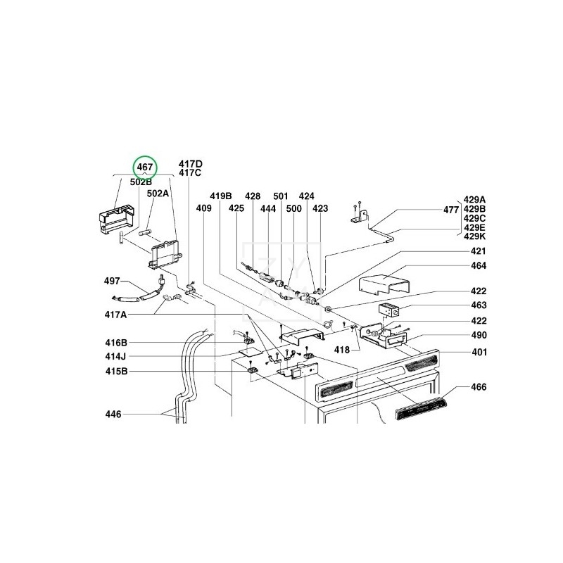 PLACA CONTROL RM 4/6/7