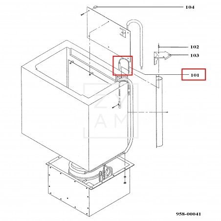 Sonda de Temperatura NTC para Nevera Dometic - Repuesto Original