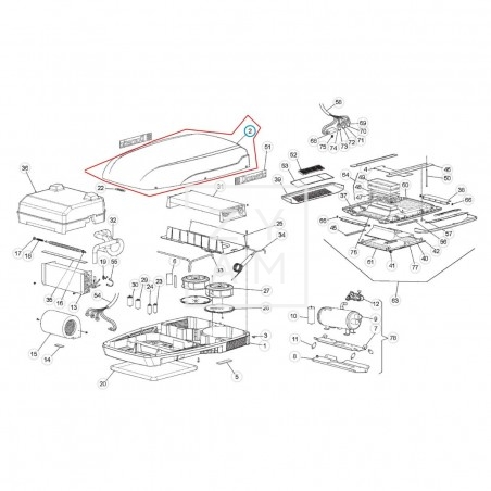 CARCASA EXTERIOR AIRE FRESHJET