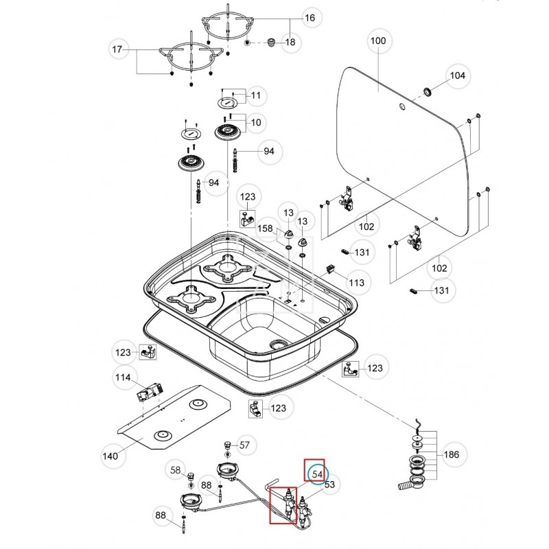 Valvula Gas Cramer Ek 407148006