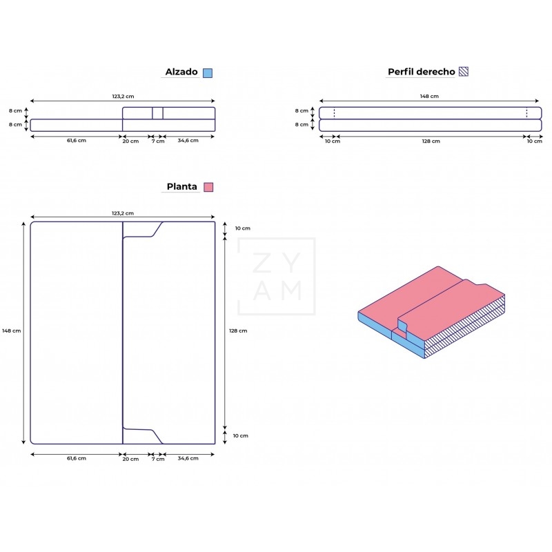 Colchon Cama T4/T5/T6/T6.1