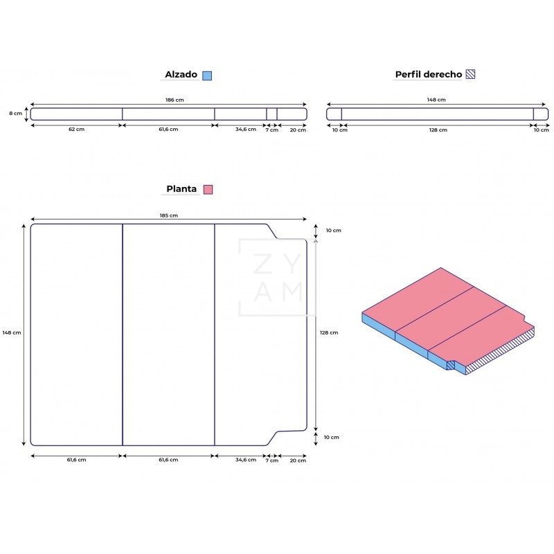 Colchon Cama T4/T5/T6/T6.1