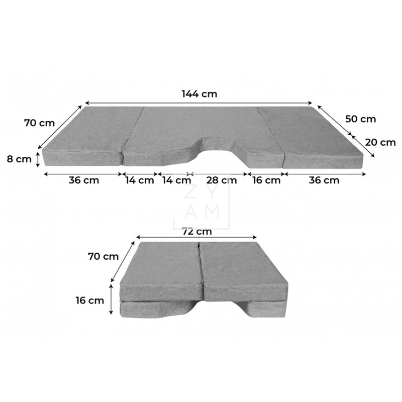 Cama Cabina Jumpy Expert Traveller Proace Scudo