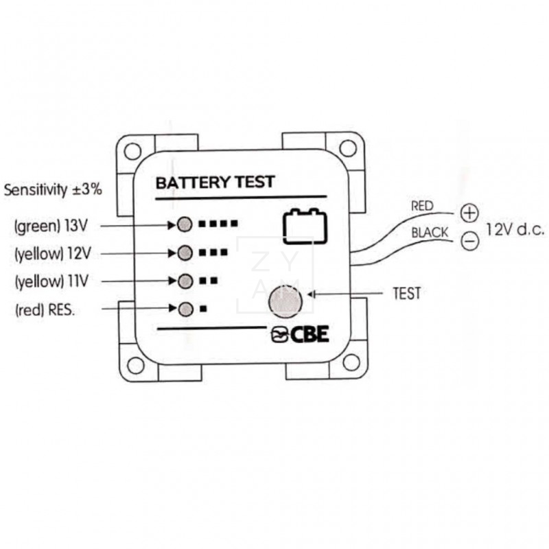Indicador Bateria Led