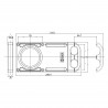 Valvula Descarga Zadi 3'' Plano B Valvula Descarga Zadi 3'' Plano B