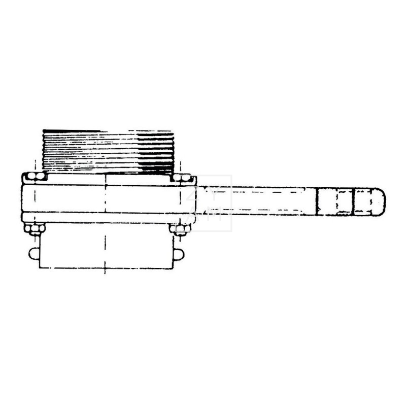 Valvula Descarga Zadi 3'' Macho