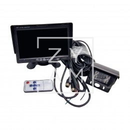 Retrocamara 7'' 1/4 Cmos7440 120º Ccd