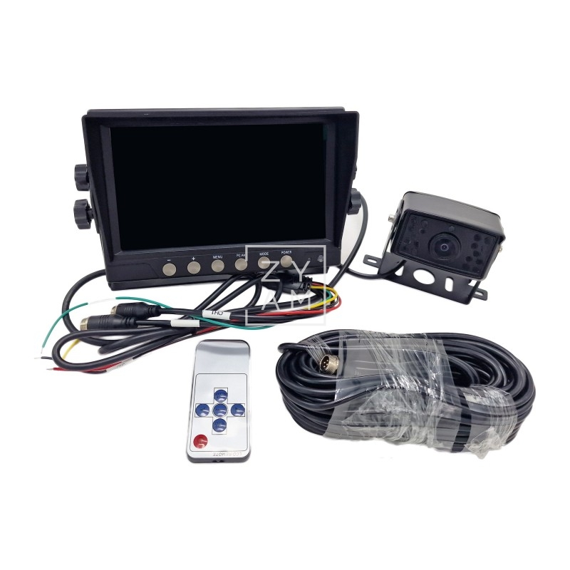 RETROCAMARA+PANTALLA 7'' AHD 1080P GRABADOR
