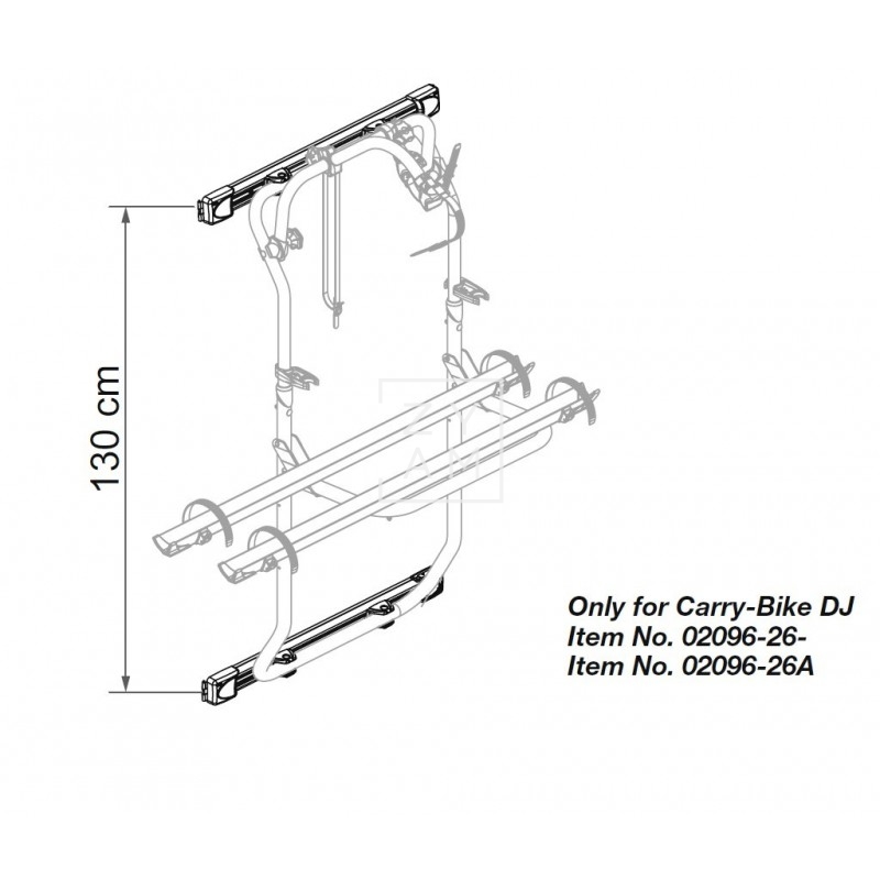 Carry-Bike Kit Bars Dj Ducato X250/X290