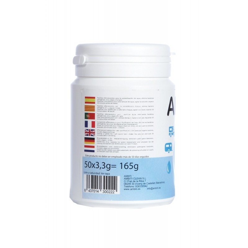 Potabilizador Ambiti Potable Tabs