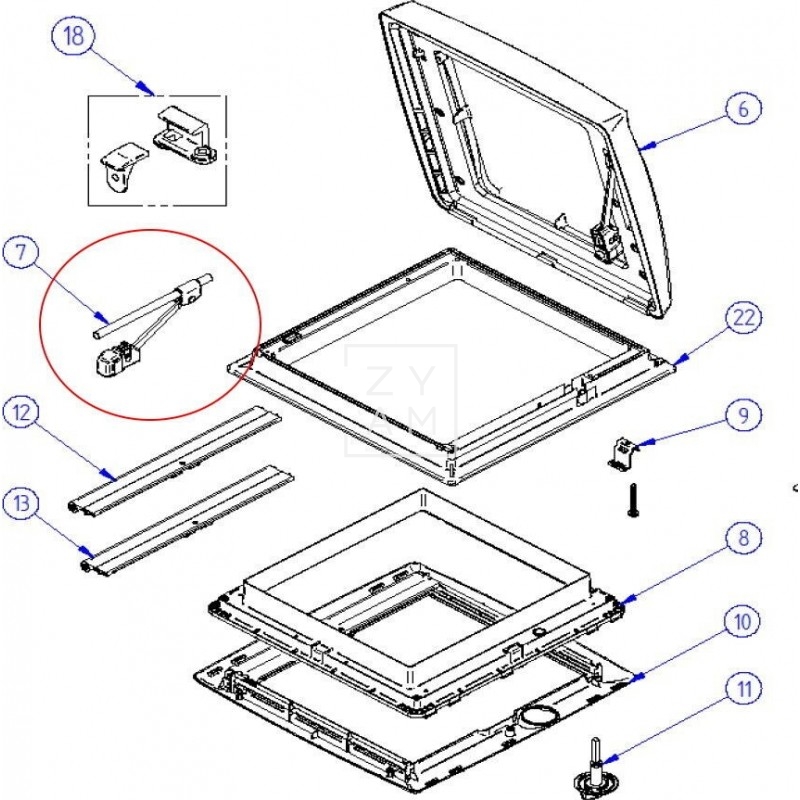 Mecanismo Apertura Omnivent
