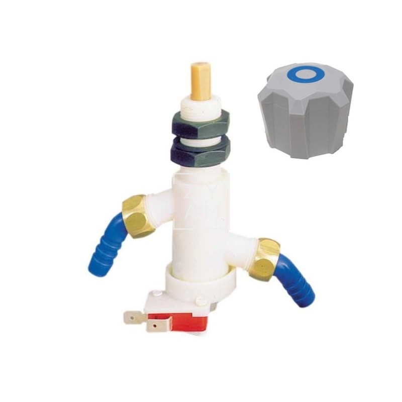 MANDO DUCHA PB BLANCO 20MM