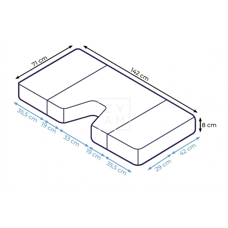 Cama Cabina Rifter/Berlingo/Partner/Combo