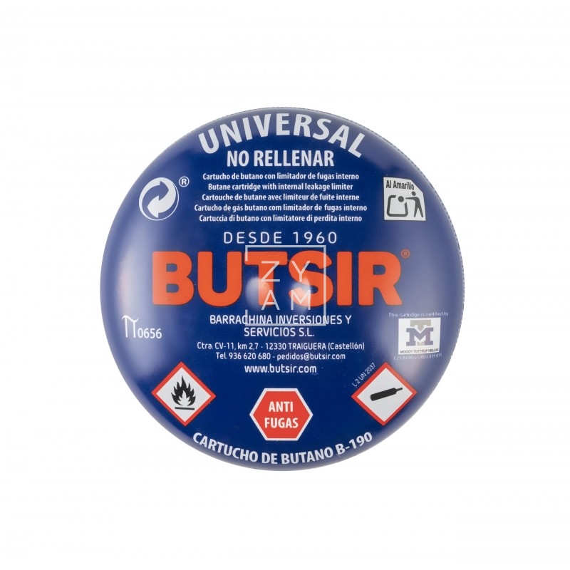 Cartucho Butano B-190