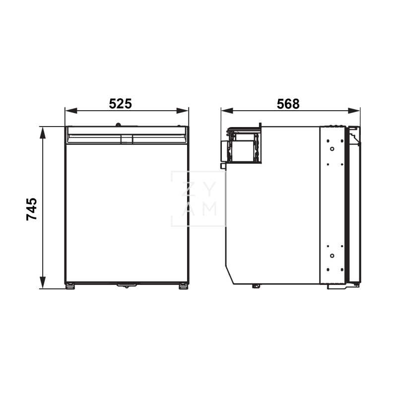 Frigorifico-Congelador-Dometic-NRX-115C-Eficiencia-Energética-Versatilidad-Zyam