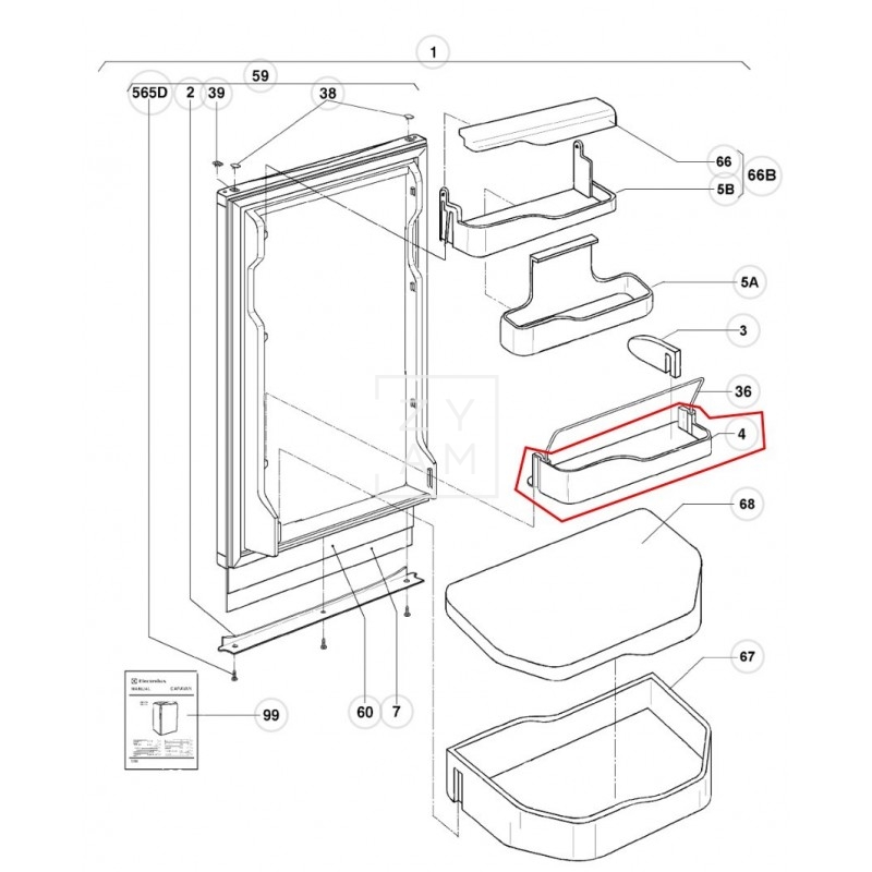 Estante-Puerta-Botellas-Dometic-Series-6-7-Accesorios-Zyam.es