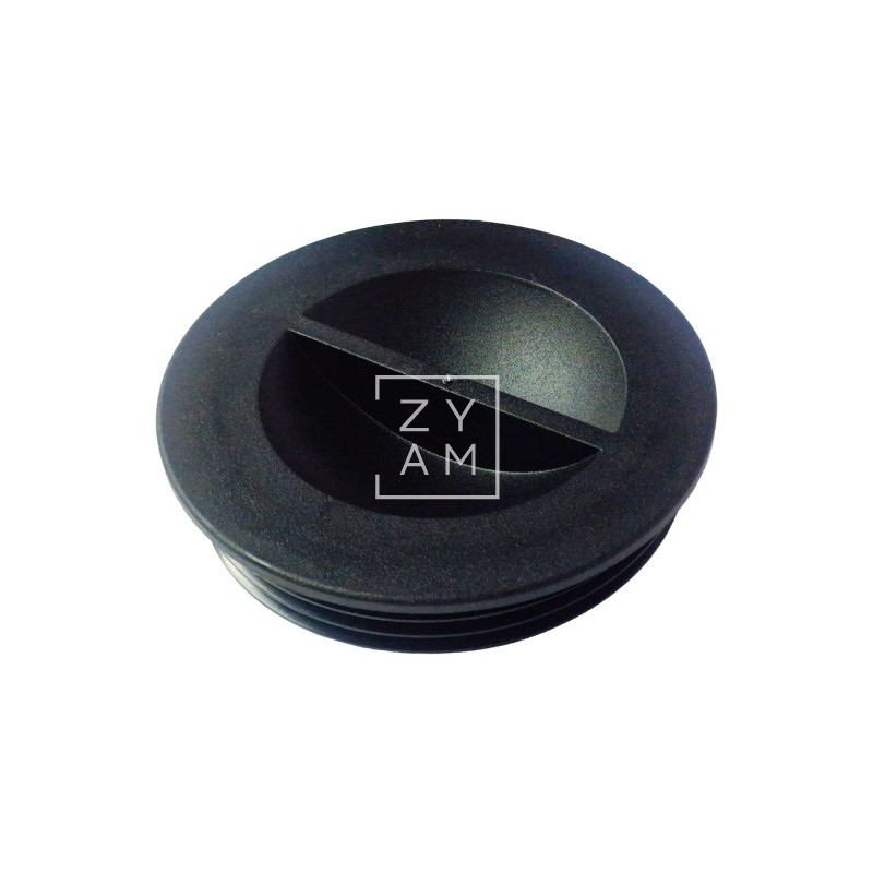 Tapa-Depósito-Agua-Negra-Rosca-Macho-130mm-TEK-Zyam.es