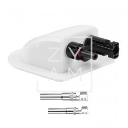 Cruza Cascos Placa Mc4 Blanco