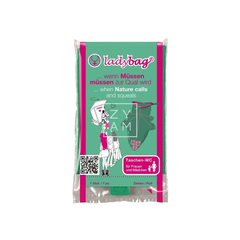 Urinario Portátil LadyBag para Mujeres - Higiene Portátil