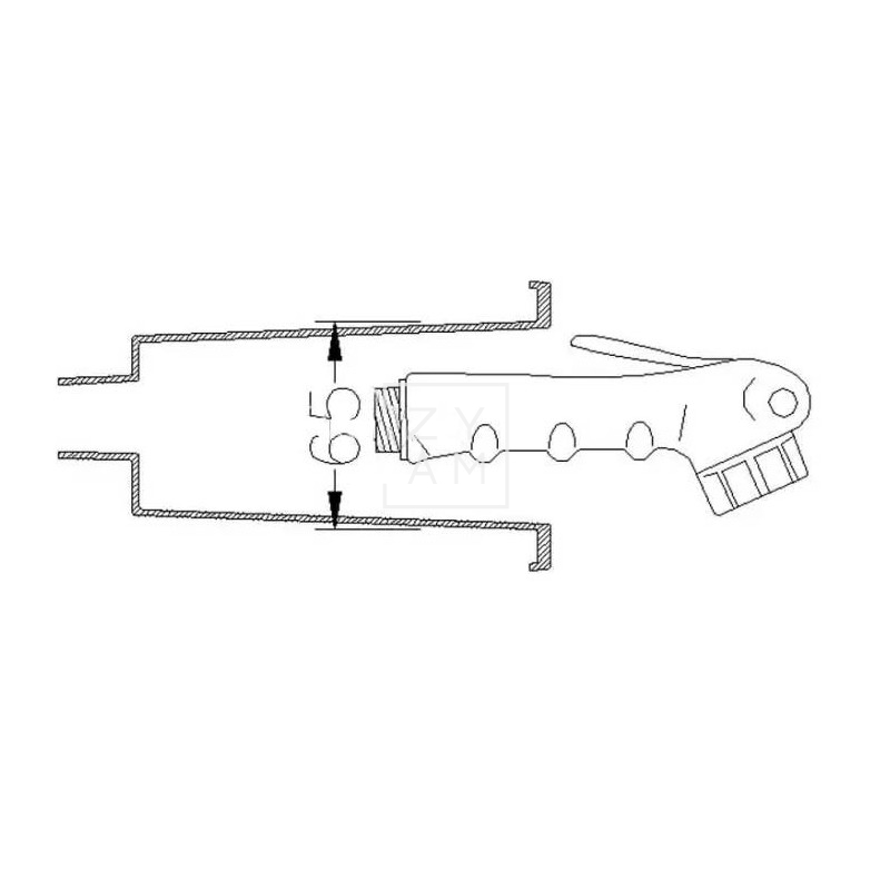 Ducha Exterior con Caja Outdoor para Caravaning y Náutica