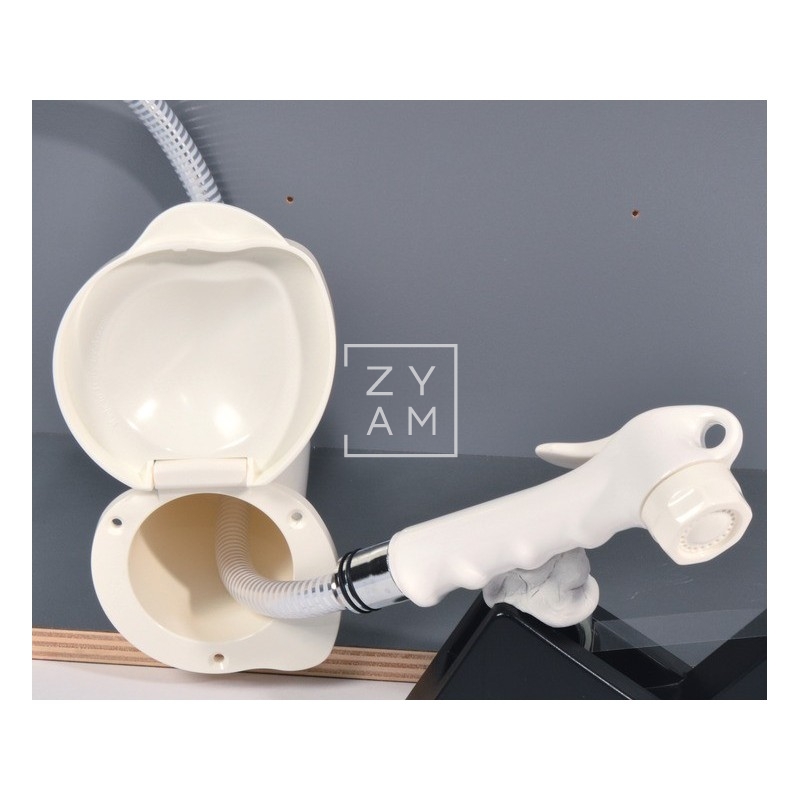 Ducha Exterior con Caja Outdoor para Caravaning y Náutica