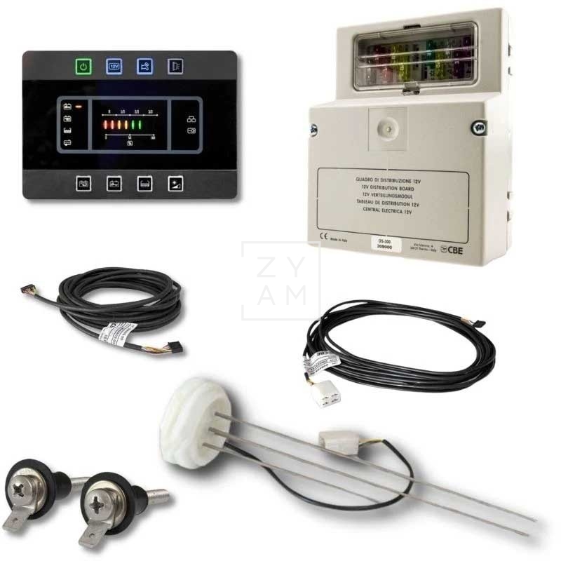 Centralita PC 180 de CBE Control Avanzado para campers y autocaravanas