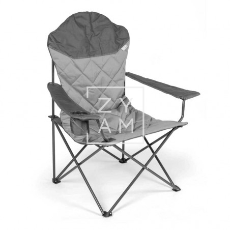 Sillón Kampa XL High Back Fog - Silla de Camping Plegable