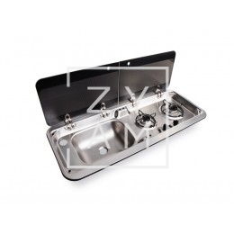 Cocina 2/F. Freg. 900/360 Izq Carbest